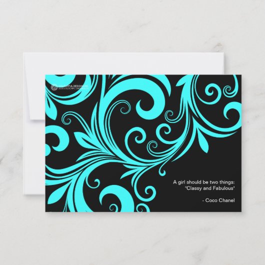 30. GEBURTSTAG-PARTY EINLADUNGEN (Rückseite)