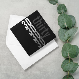 30. Geburtstag Party Einladungen