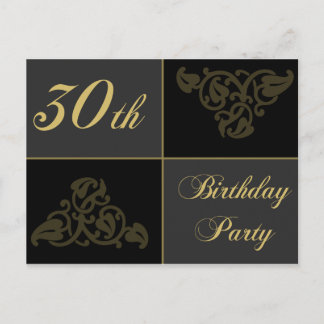 30. Geburtstag Party Einladungen