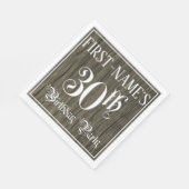 30. Geburtstag Party — Extravagantes Drehbuch, Imi Serviette (Ecke)