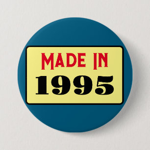 30. Geburtstag Party geboren 1995 30 Button