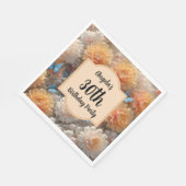 30. Geburtstag Party Serviette (Ecke)