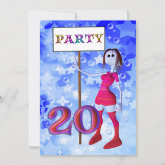 30. Geburtstag Party - Vorzeigeveranstaltung Einladung