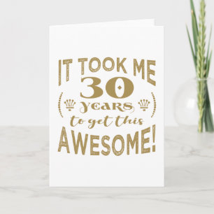 30. Geburtstag Phantastisch Karte