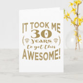 30. Geburtstag Phantastisch Karte (Gelbe Blume)