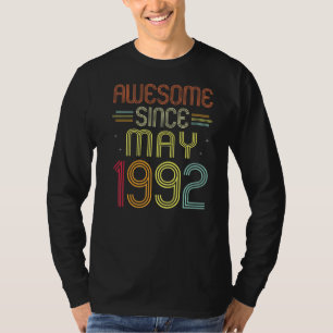 30. Geburtstag Phantastisch seit Mai 1992 30 Jahre T-Shirt
