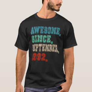 30. Geburtstag Phantastisch seit September 1992 30 T-Shirt