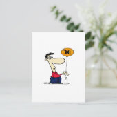 30. Geburtstag Postkarte (Stehend Vorderseite)