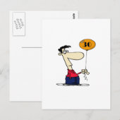 30. Geburtstag Postkarte (Vorne/Hinten)