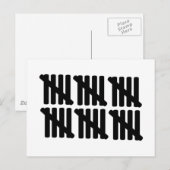 30. Geburtstag Postkarte (Vorne/Hinten)