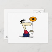 30. Geburtstag Postkarte (Vorne/Hinten)