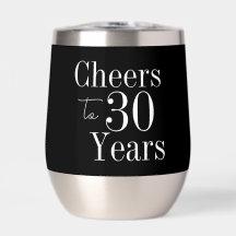 30. Geburtstag Prost auf 30 Jahre Schwarz Weiß
