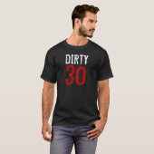30. Geburtstag - Schatz 30 T-Shirt (Vorne ganz)