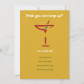 30. Geburtstag - schmutzige Einladung 30 (Rückseite)