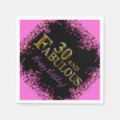 30. Geburtstag Serviette (Vorderseite)