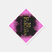 30. Geburtstag Serviette (Ecke)