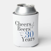 30. Geburtstag Simple Cheers Beers Gastgeschenk