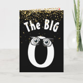 30. Geburtstag Spaß auf Schwarzer Karte (Vorderseite)