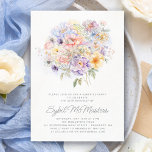 30. Geburtstag Überraschung Party Blume Bouquet Einladung<br><div class="desc">Ein elegantes Blumenstrauß mit Vintagen Blume im Wasser schmückt die Spitze dieser Party Einladung aus dem 30. Jubiläum. Die sanften pastellfarbenen Blume sind mit der modernen Linienkunst besticht,  der Name des Geburtstagsfeiers ist in einem modernen,  einfachen Schriftbild verfasst. Es stehen passende Schilder und Party-Dekorationen zur Verfügung.</div>