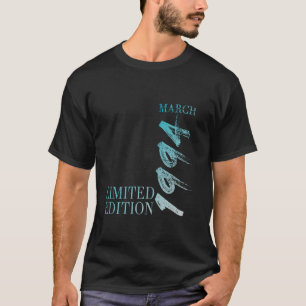 30. Geburtstag Vintag 1994 März 30 Jahre Männer Fr T-Shirt