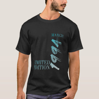 30. Geburtstag Vintag 1994 März 30 Jahre Männer Fr T-Shirt