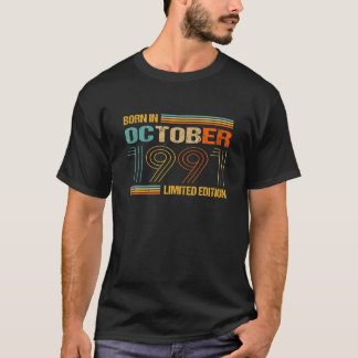 30. Geburtstag Vintage 1991 T-Shirt