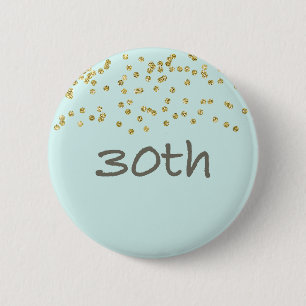 30. GeburtstagConfetti Button