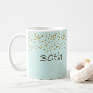 30. GeburtstagConfetti Kaffeetasse
