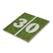 30. Geburtstags-Fußball-kundengerechte Fliese (Seite)