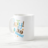 30. Geburtstags-Geschenk-Ideen Kaffeetasse (Vorderseite Links)