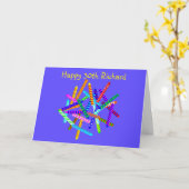 30. Geburtstags-Geschenke Karte (Gelbe Blume)