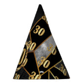 30. Geburtstags-Party Partyhütchen (Rechts)