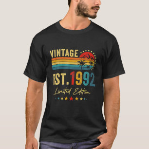 30 Geburtstagsdekorationen 30. BDay 1992 T-Shirt