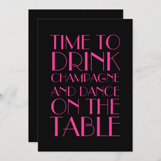 30. Geburtstagseinladung Einladung (Vorne/Hinten)