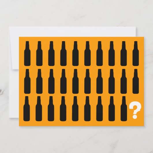 30. Geburtstagseinladungen - Bierfreude! Einladung (Vorderseite)