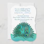 30. Geburtstagseinladungen Einladung (Rückseite)