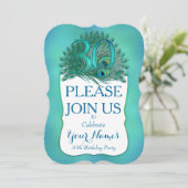 30. Geburtstagseinladungen Einladung (Stehend Vorderseite)