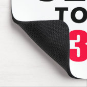 30 Geburtstagsentwürfe Mousepad (Ecke)