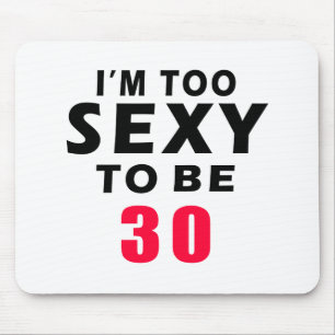 30 Geburtstagsentwürfe Mousepad