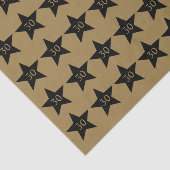 30. Geburtstagsfeier Black Gold Seidenpapier (Ausschnitt)