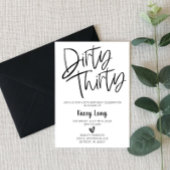 30. Geburtstagsfeier Einladung