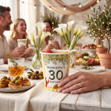 30. Geburtstagsfeier Italienische Feier Olivenzwei
