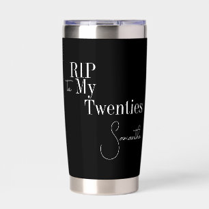 30. Geburtstagsfeier RIP 20er Party Thermobecher