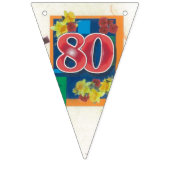 30. Geburtstagsflaggen-Fahnen-Party Wimpelkette (Zweite Fahne)