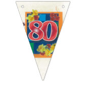 30. Geburtstagsflaggen-Fahnen-Party Wimpelkette (Erste Fahne)