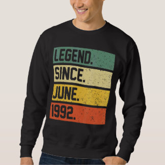 30. Geburtstagsgeschenk 30 Jahre alte Legende seit Sweatshirt