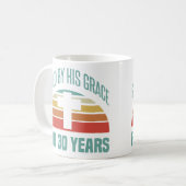 30. Geburtstagsgeschenk für Christen Kaffeetasse (Vorderseite Links)