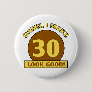 30. Geburtstagsgeschenke Button