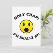 30. Geburtstagsgeschenke Karte (Stehend Vorderseite)