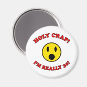 30. Geburtstagsgeschenke Magnet (Vorderseite/Rückseite)